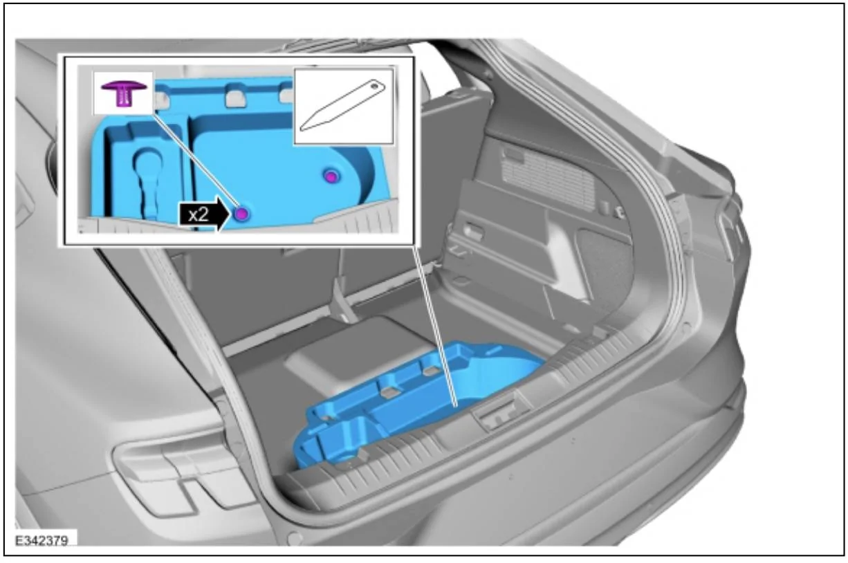 Ford Mustang Mach-E Is this insulation piece needed on the subwoofer? Screenshot 2023-06-11 at 5.43.09 PM
