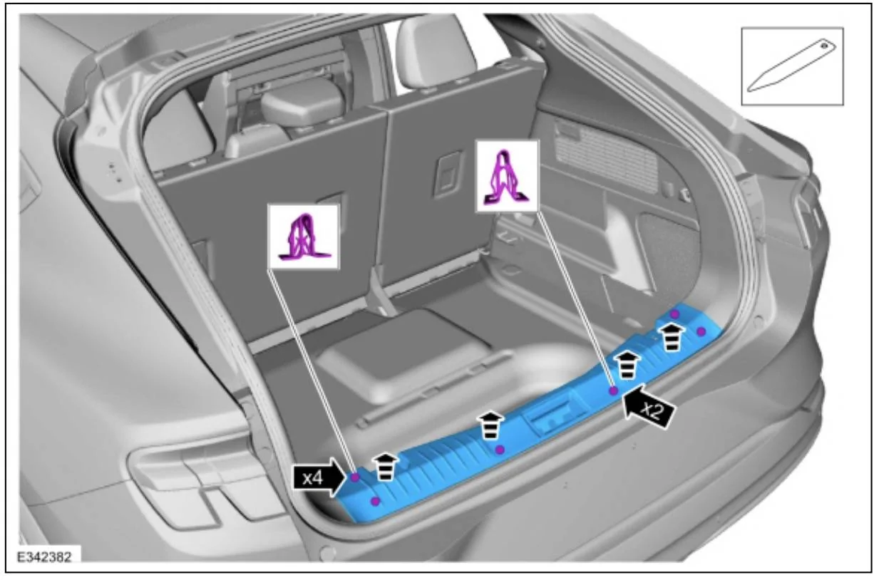 Ford Mustang Mach-E Is this insulation piece needed on the subwoofer? Screenshot 2023-06-11 at 5.43.51 PM