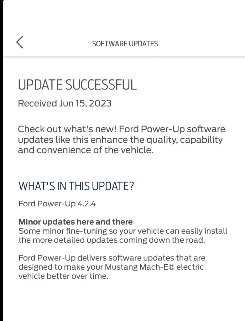 Ford Mustang Mach-E 4.2.6 update keeps failing IMG_0389