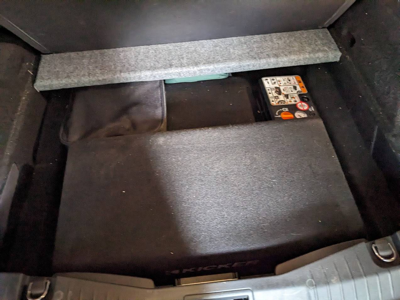 Ford Mustang Mach-E Trunk mod for more weight? PXL_20230607_230330110