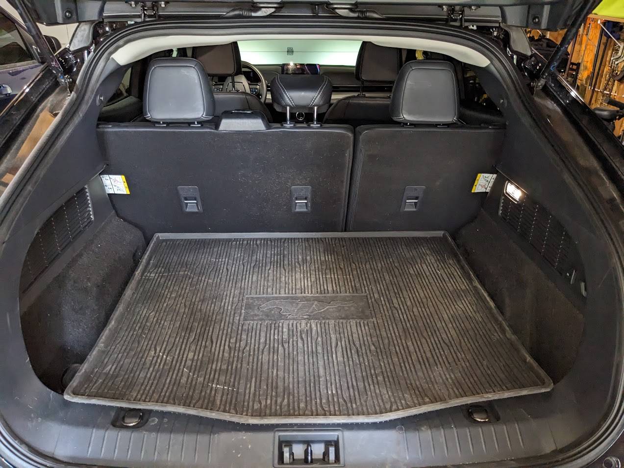 Ford Mustang Mach-E Trunk mod for more weight? PXL_20230607_230313326