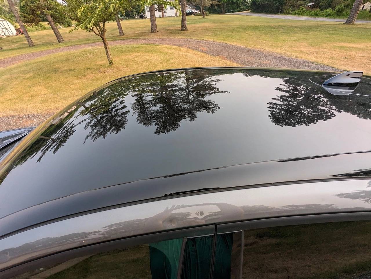 Ford Mustang Mach-E Glass roof proves tough in hail storm which damaged Mach-E body TV5rkqJ_d