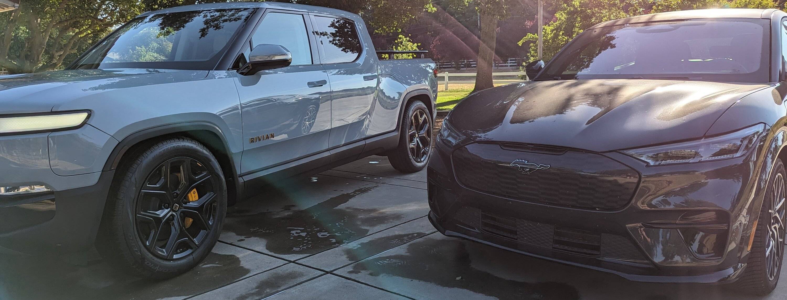 Ford Mustang Mach-E Mustang Mach-E vs Rivian R1T - Owner Comparison PXL_20230617_010831699