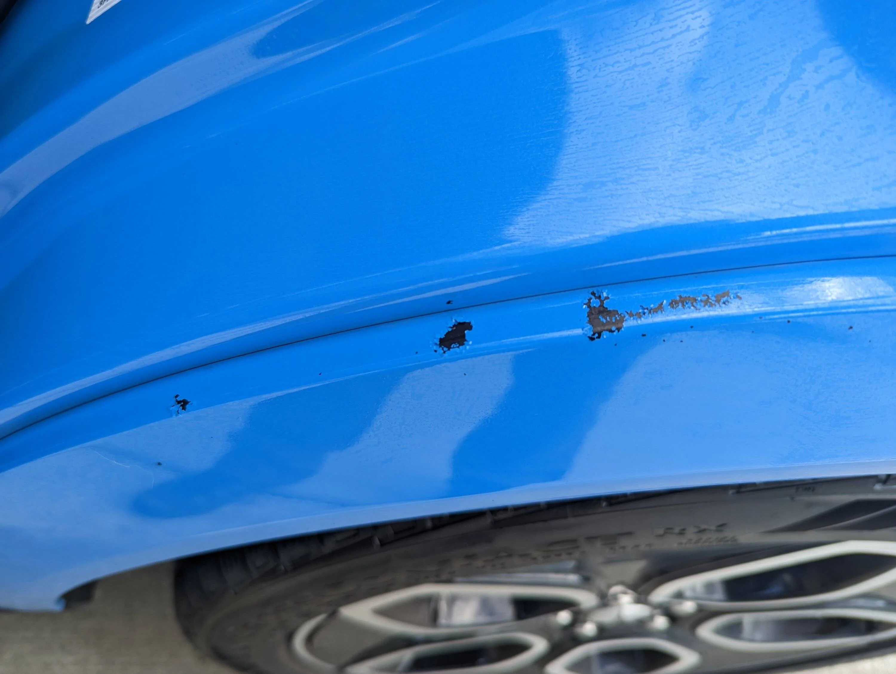 Ford Mustang Mach-E Paint Issues on 2022 Mach e GT PXL_20230611_002446297