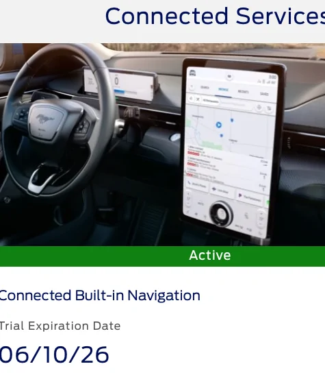 Ford Mustang Mach-E Real time traffic Ford navigation not working ?  Something missing or setting I need to change ? Screen Shot 2023-06-19 at 8.34.25 AM