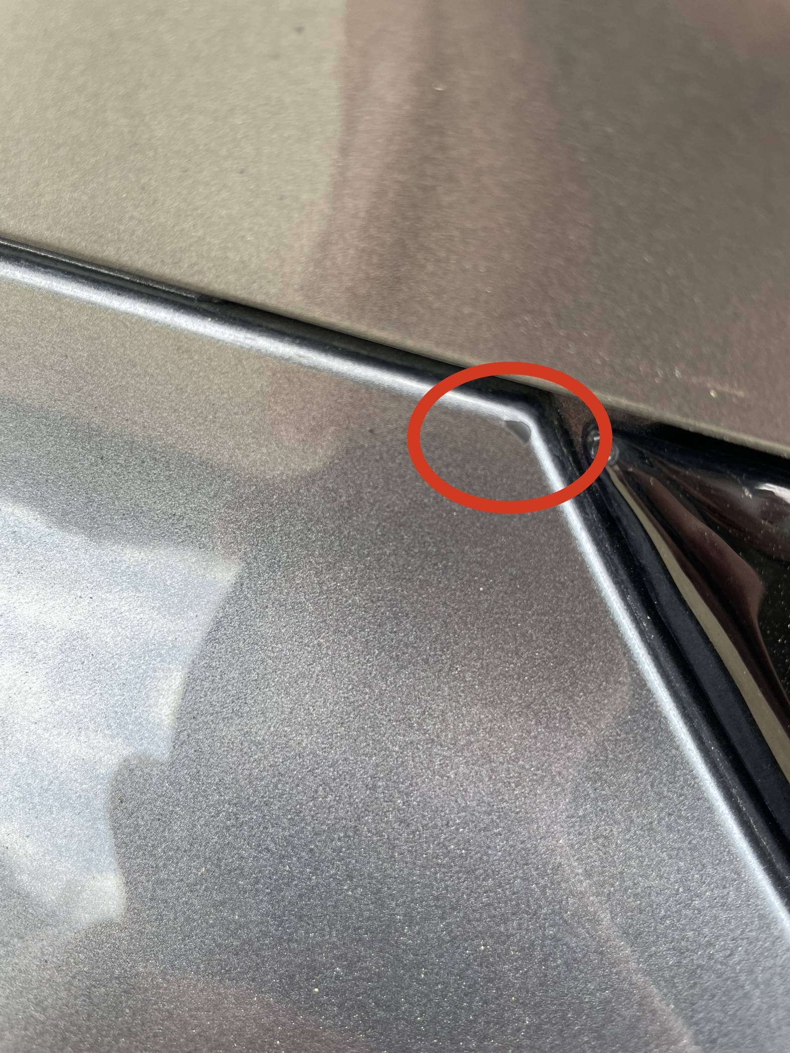 Ford Mustang Mach-E Paint flaking issues 2023 premium CC866615-E622-4F75-A5BD-9E377DA9E666