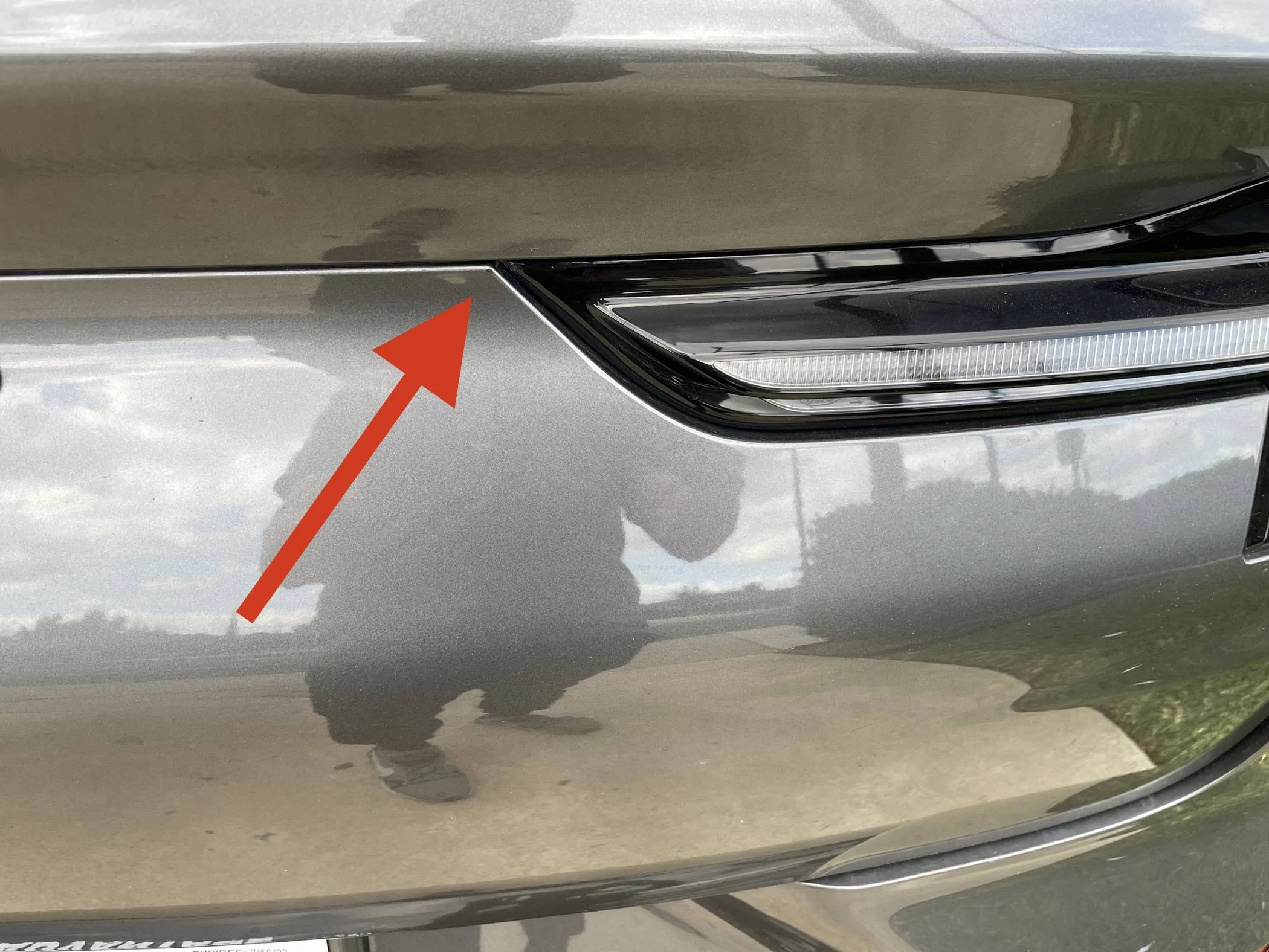 Ford Mustang Mach-E Paint flaking issues 2023 premium 6C3547DD-D0E4-4A57-8946-9E5A9D14D13A