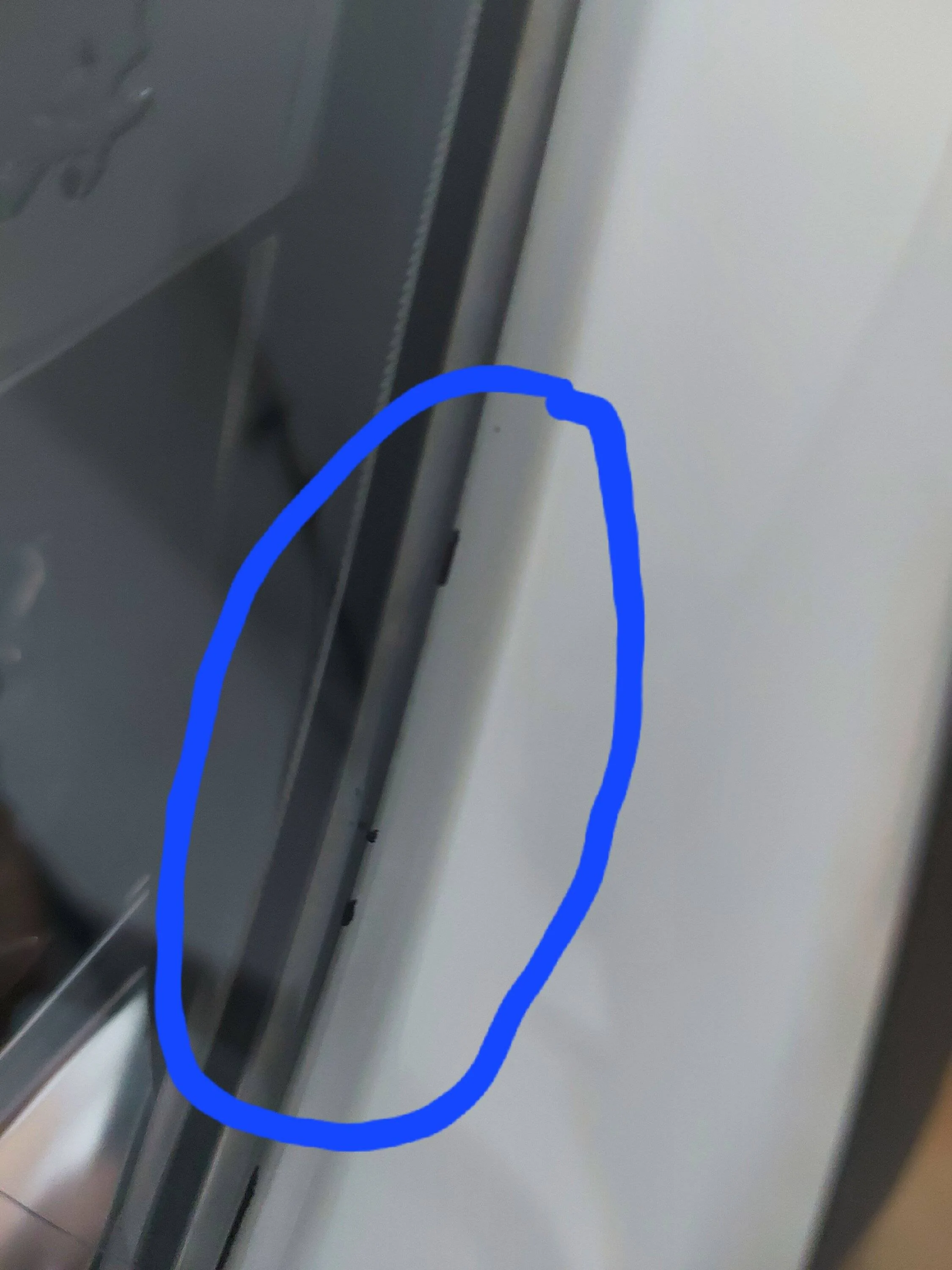 Ford Mustang Mach-E Paint flaking issues 2023 premium 20220614_174352