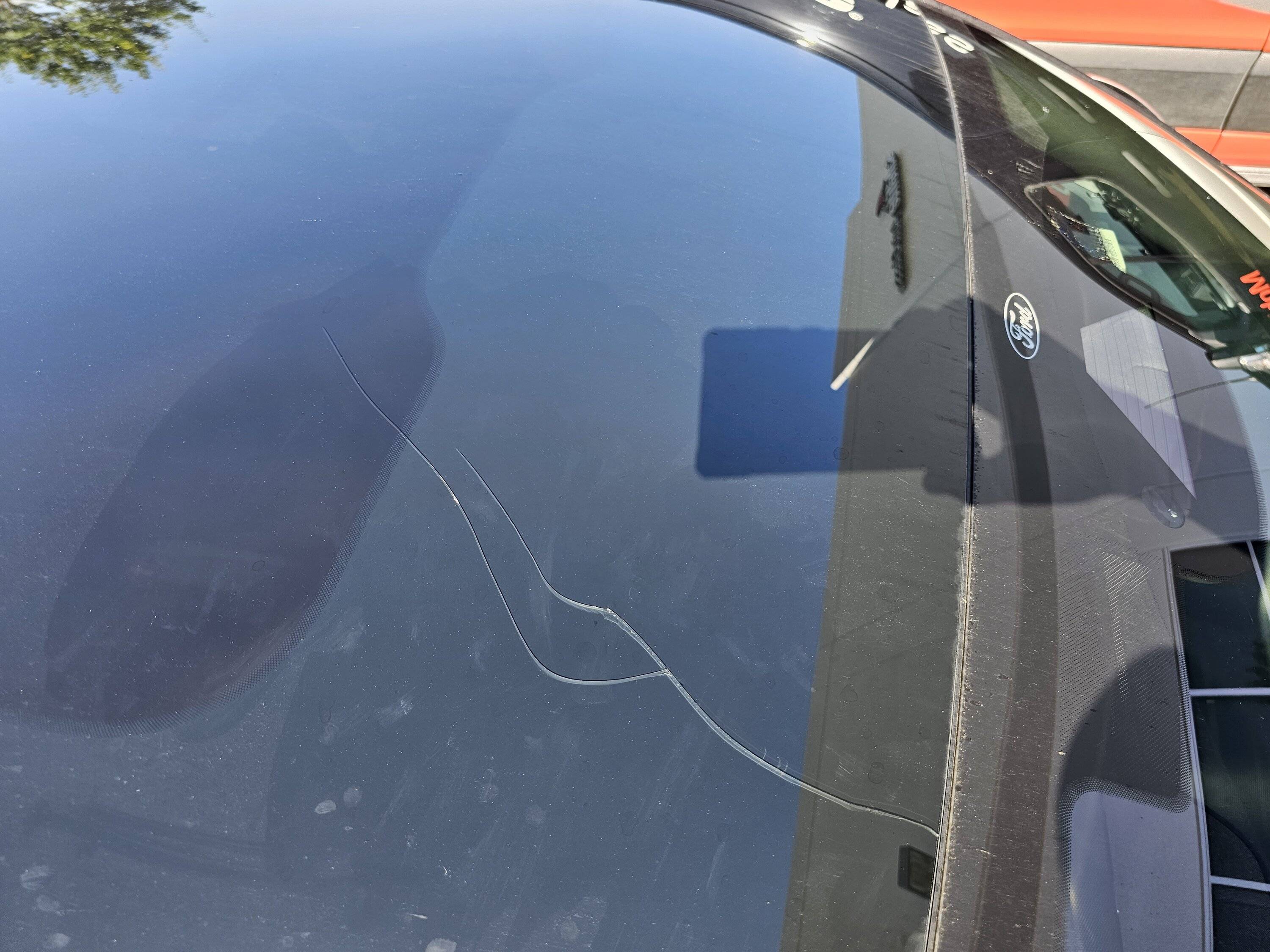 Ford Mustang Mach-E Another MME pano roof crack 20230609_095338