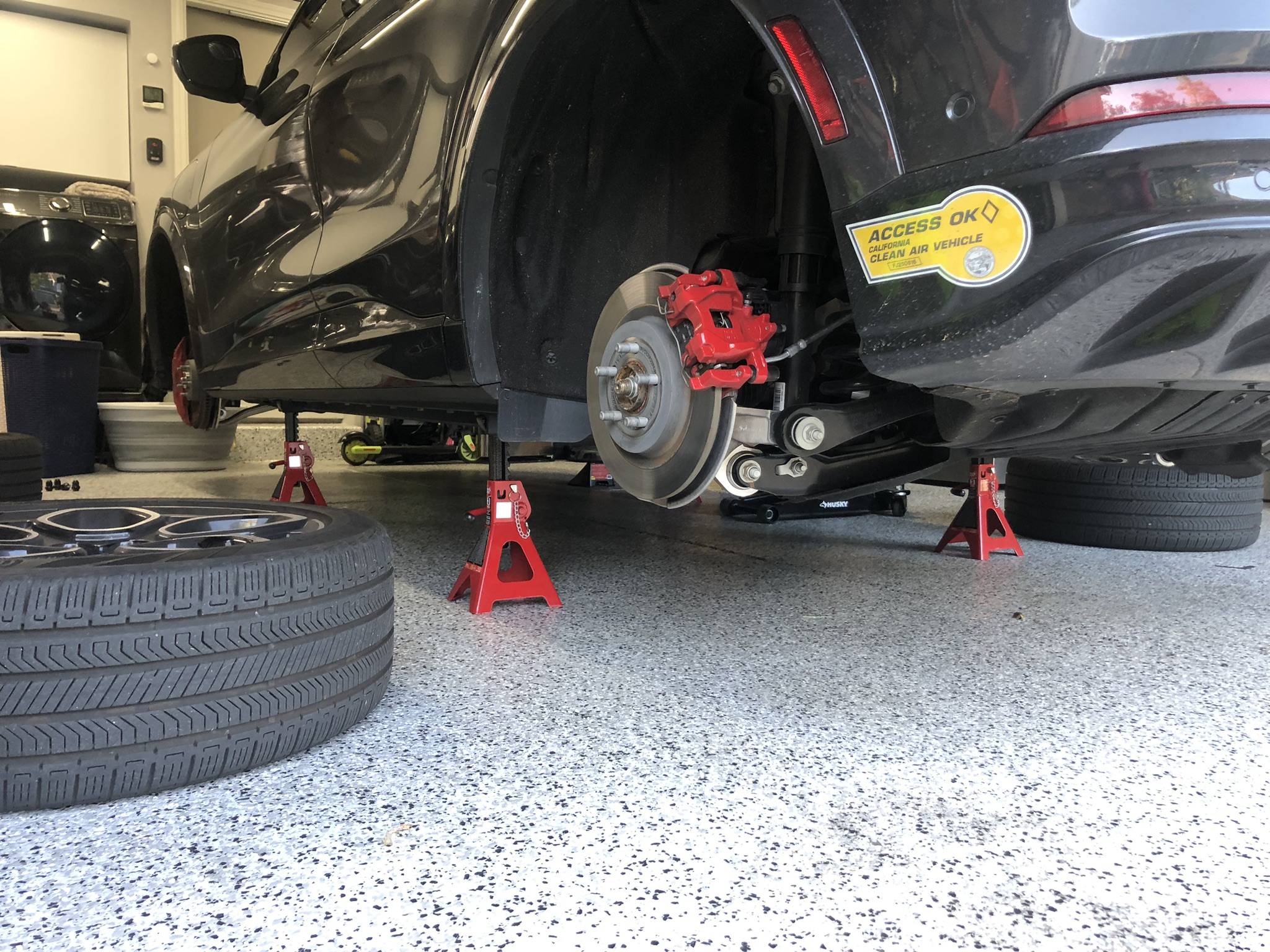Ford Mustang Mach-E Tire rotation, should I worry about the lift? 4058F2EF-78E7-4EE0-A191-1E8C43A15E98