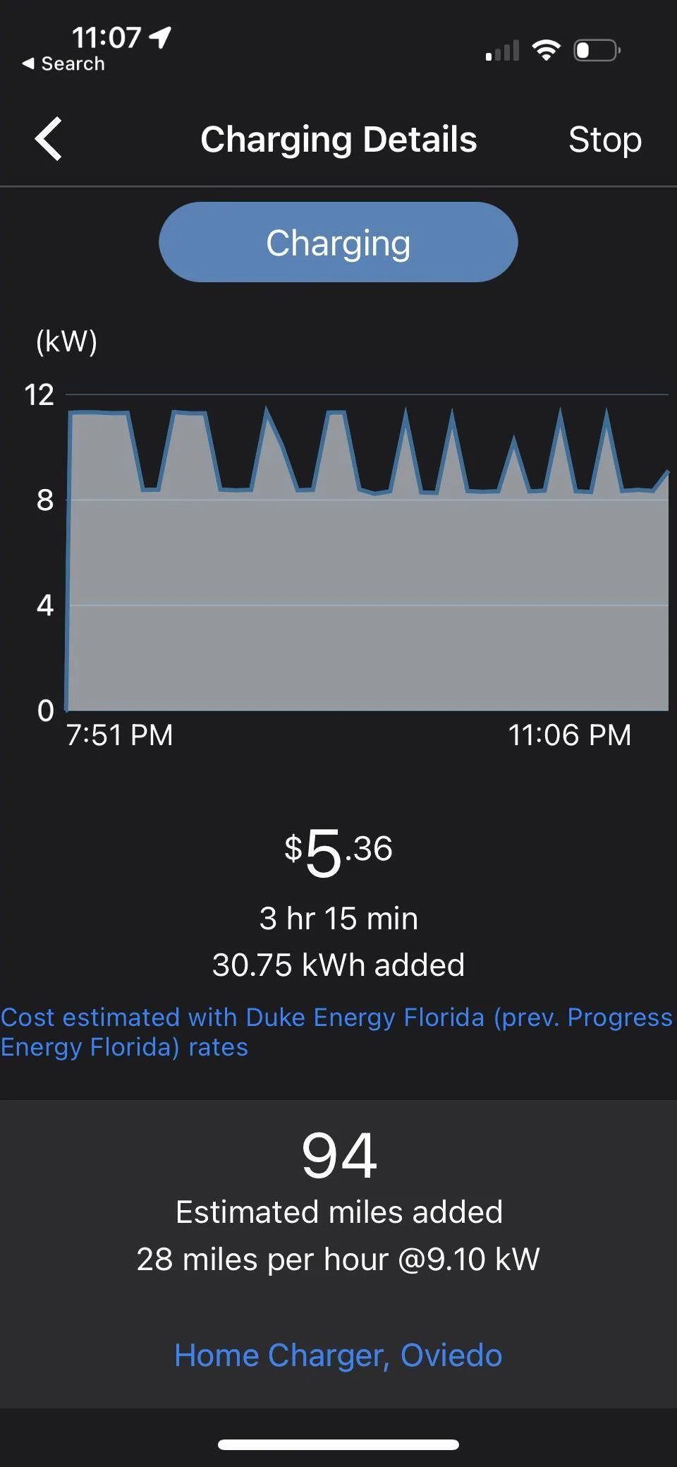 Ford Mustang Mach-E L2 charging speed recently dropped 33% IMG_4555