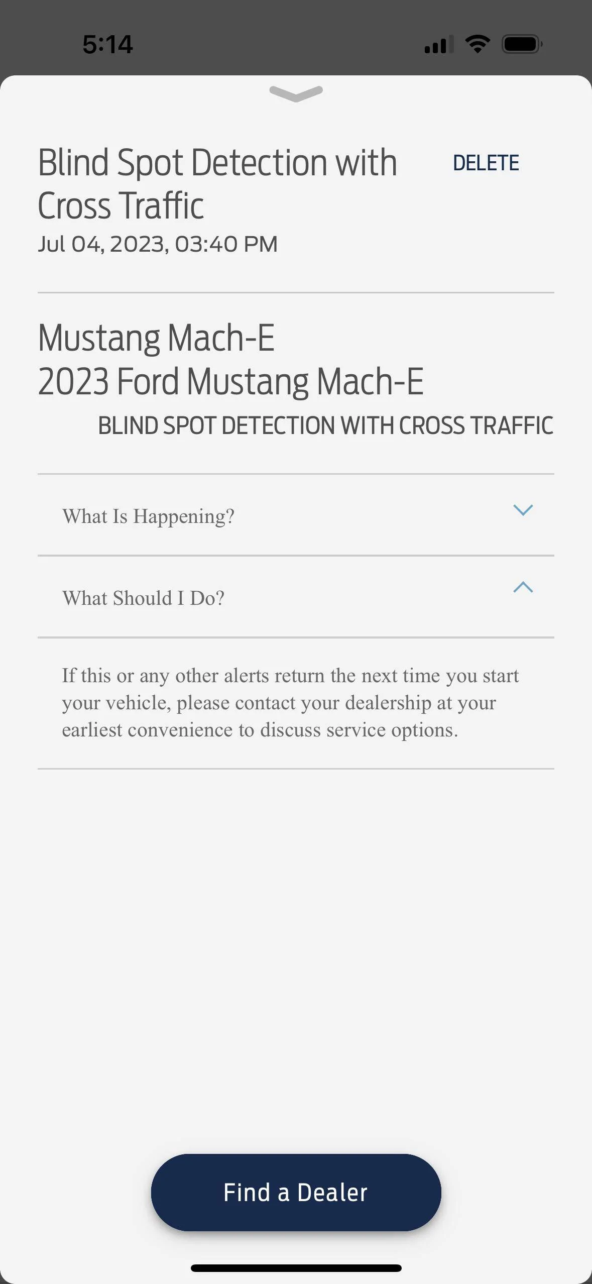 Ford Mustang Mach-E New Owner: Blind Spot Detection With Cross Traffic Alert IMG_4315
