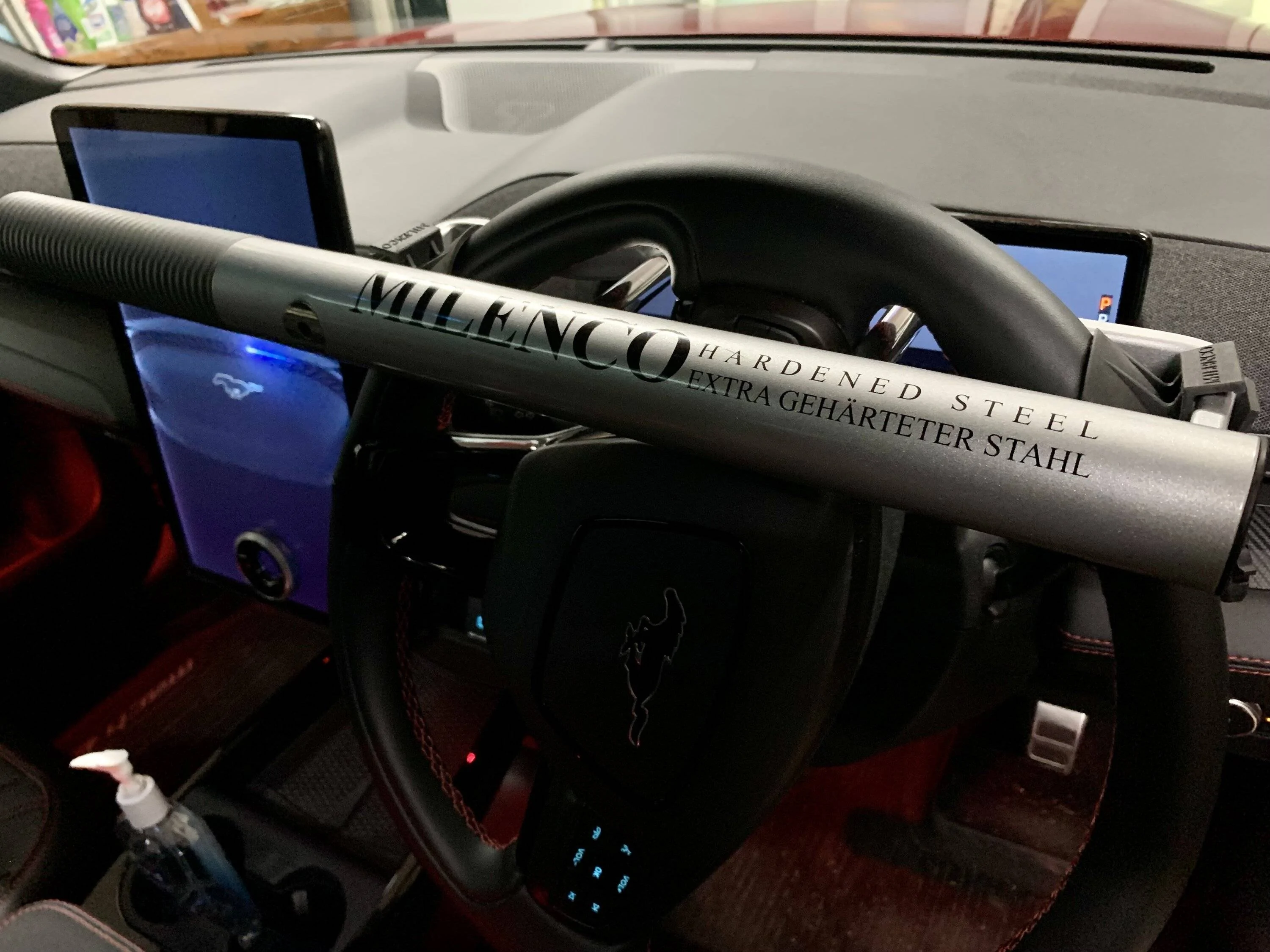 Ford Mustang Mach-E Steering Wheel Lock IMG_8462
