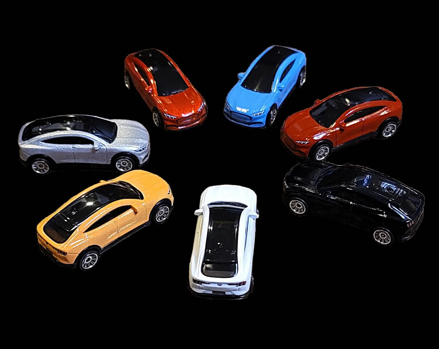 Ford Mustang Mach-E My custom painted Mach-E matchbox car collection aviary-image-1688612154990