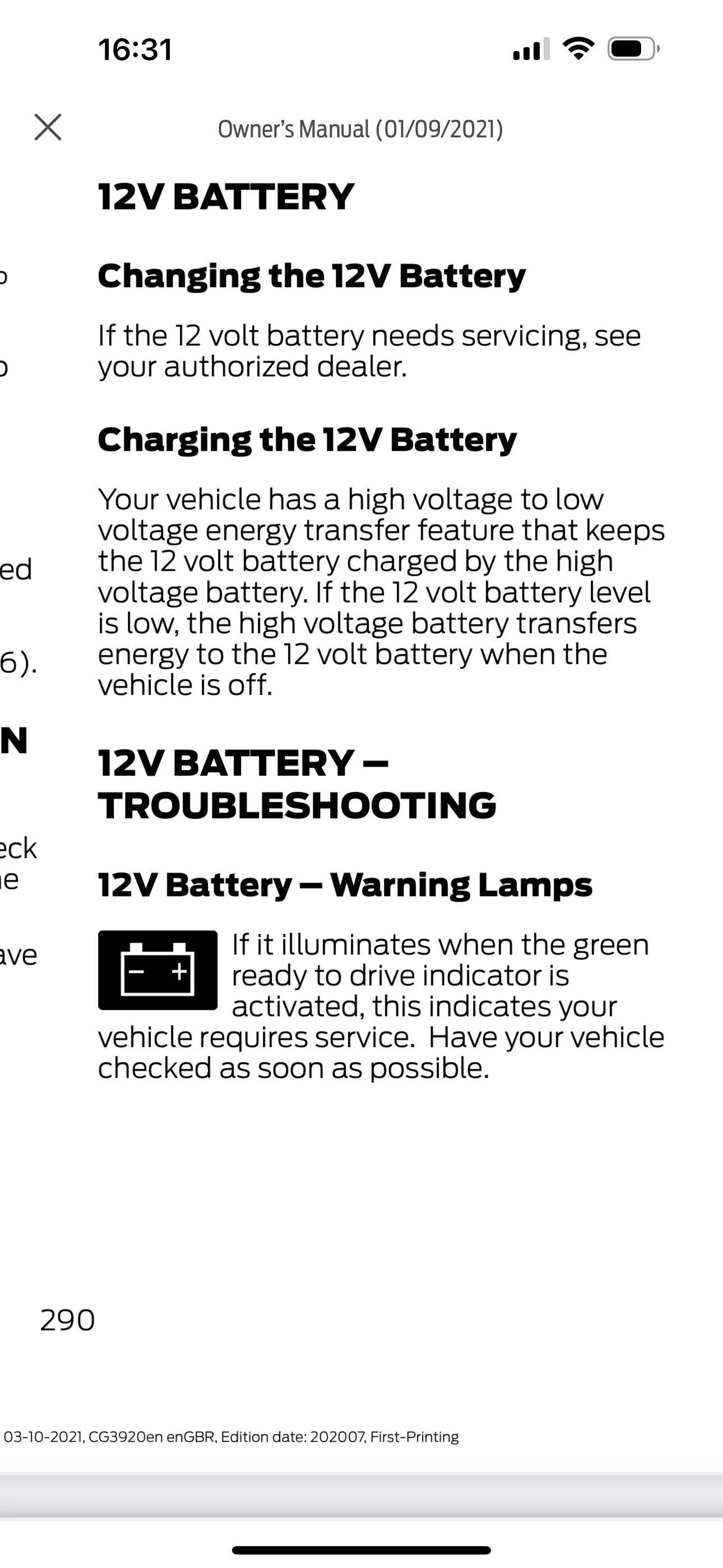 Ford Mustang Mach-E Low Voltage Battery Replacement Timeline? IMG_1320