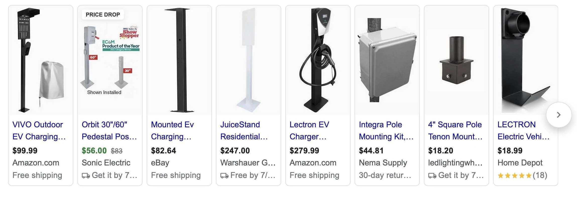Ford Mustang Mach-E Home EV charger for outdoor installation. Screenshot 2023-07-16 at 5.08.31 PM