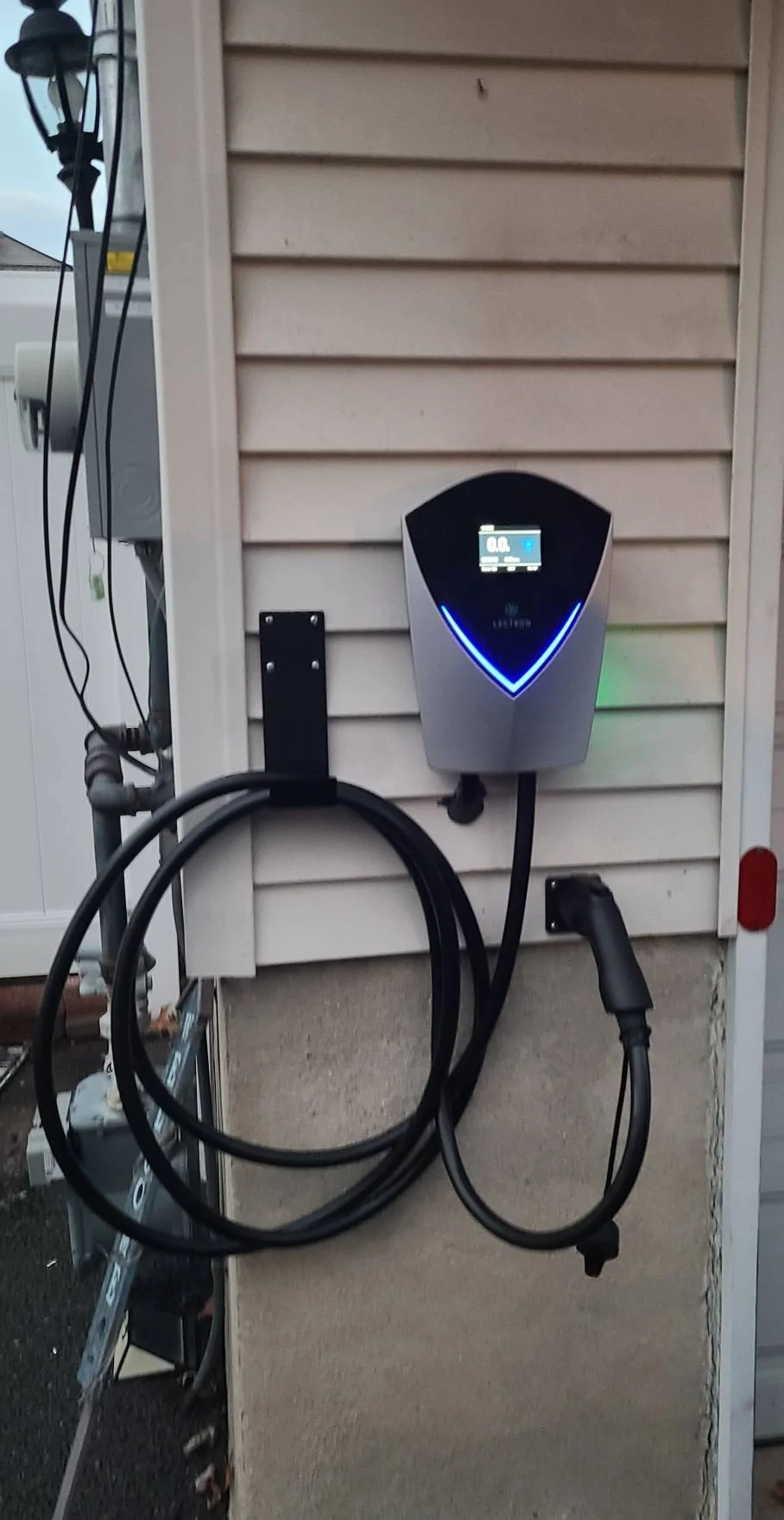 Ford Mustang Mach-E Home EV charger for outdoor installation. Resized_20221117_062943