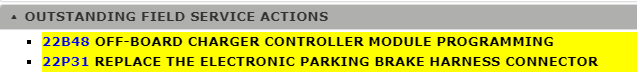 Ford Mustang Mach-E Parking Brake Fault 1689610710872