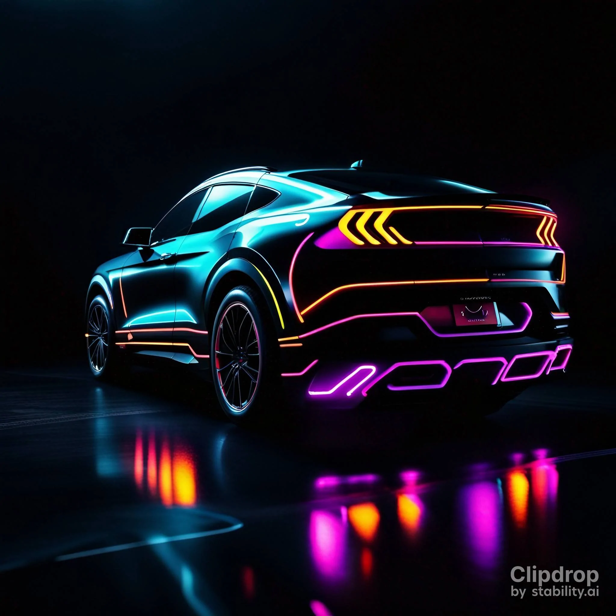Ford Mustang Mach-E What does AI think the next Mach-e will look like? IMG_3161
