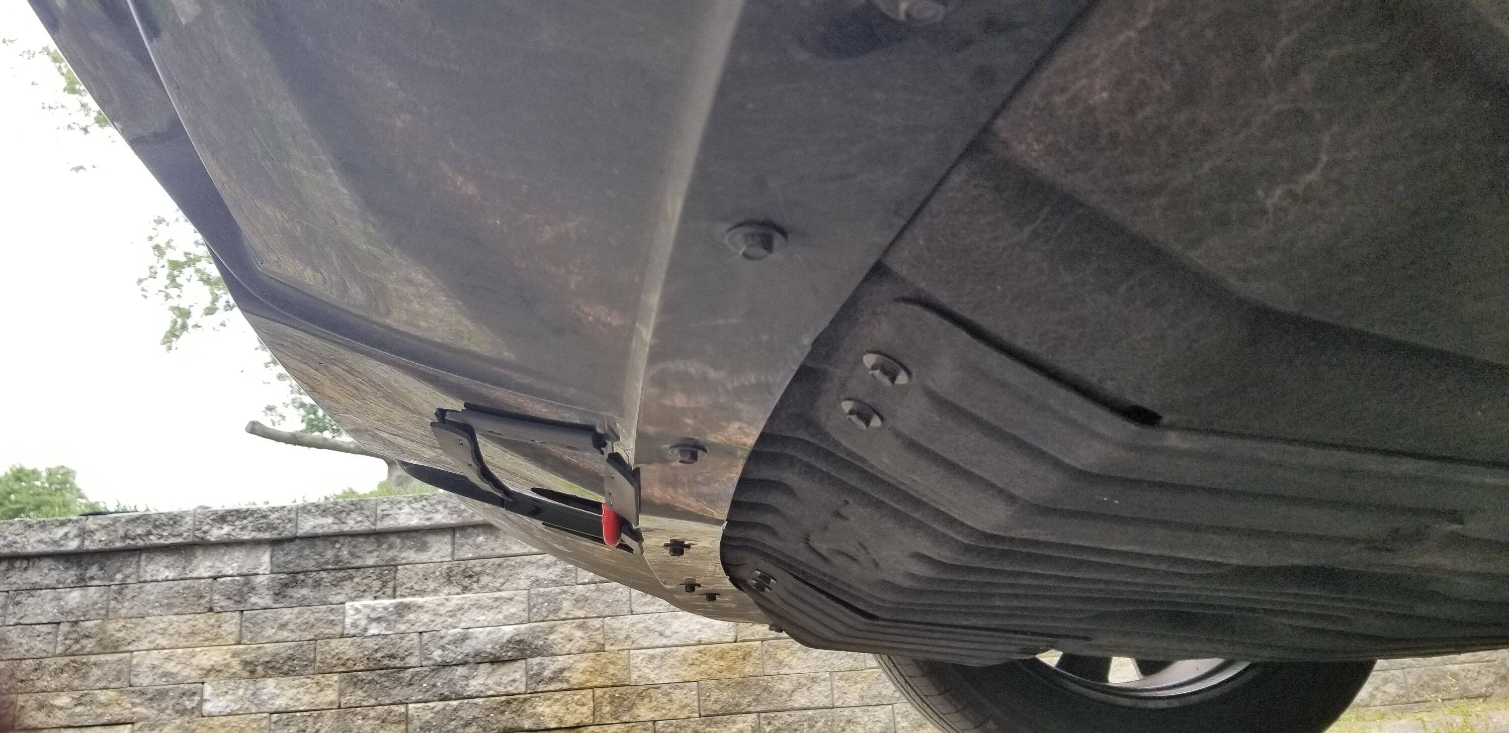 Ford Mustang Mach-E Hitch install uhaul 20230516_155617
