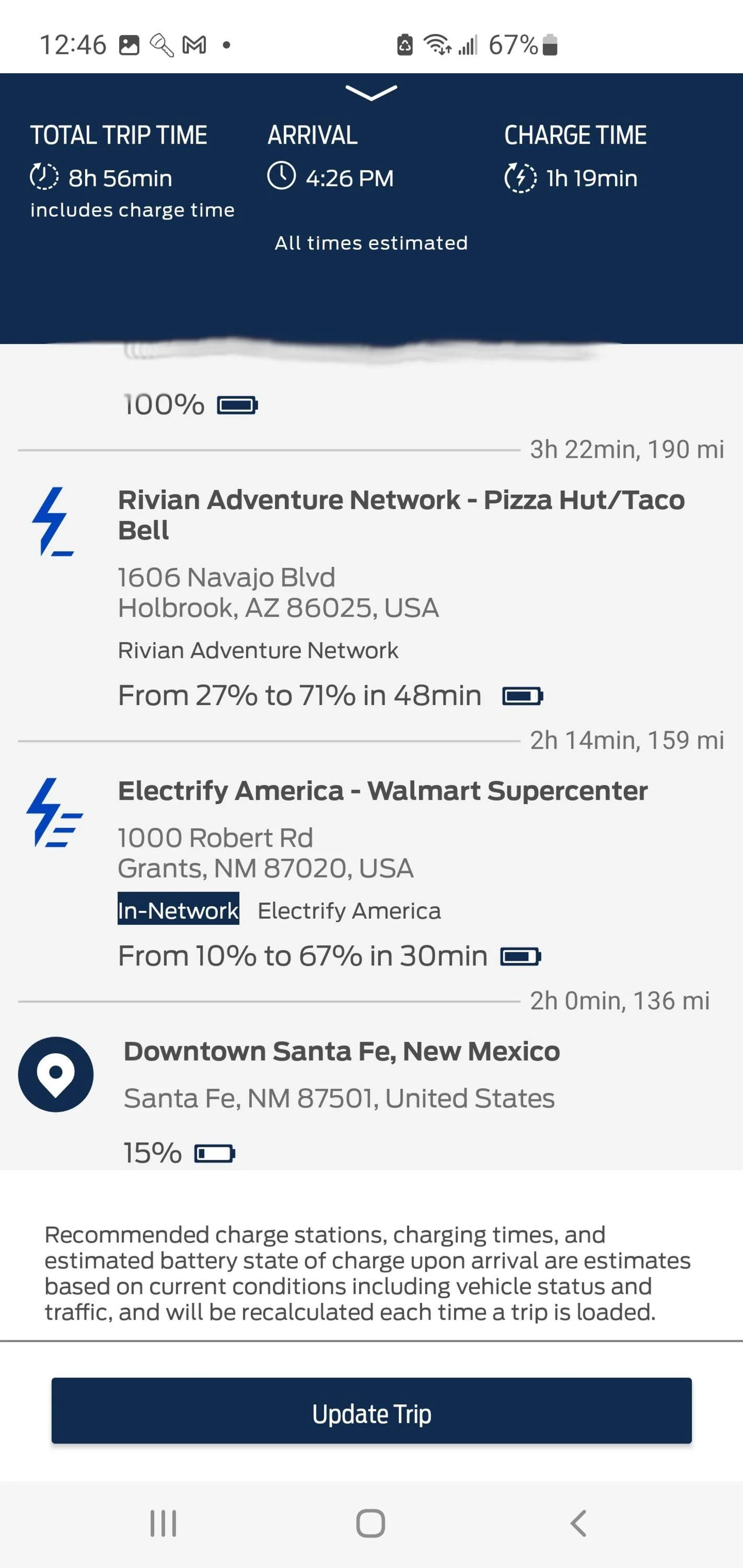 Ford Mustang Mach-E Rivian Adventure Network In Trip Planner 1690316365456