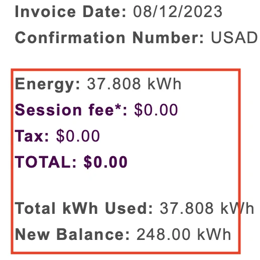 Ford Mustang Mach-E 35kWh remaining from Lightning free charging transferred over to my new MME Screen Shot 2023-08-14 at 8.59.45 AM
