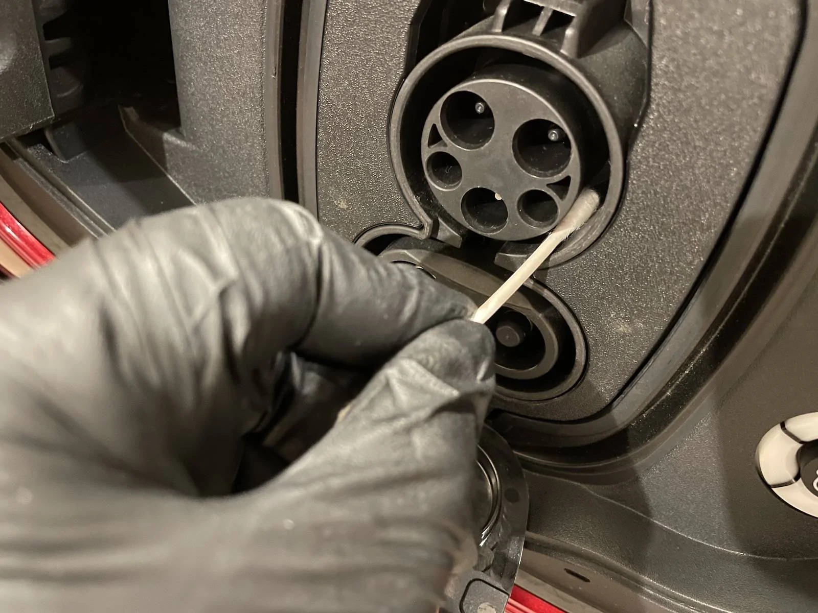 Ford Mustang Mach-E How to Clean and Inspect Your Charge Port IMG_2171