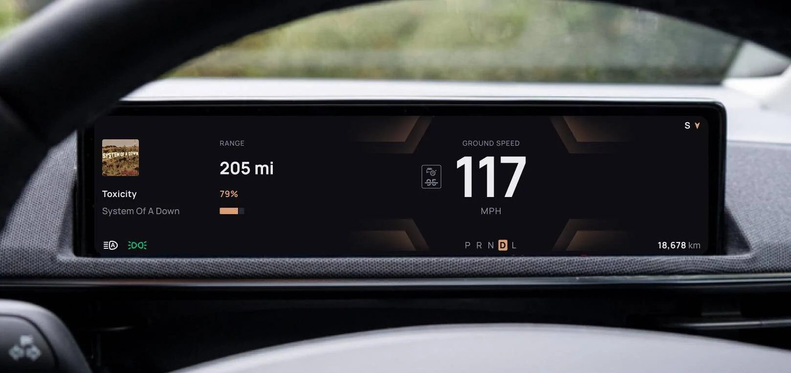 Ford Mustang Mach-E A fresh take on the Mustang MachE instrument cluster 2-Unbridled