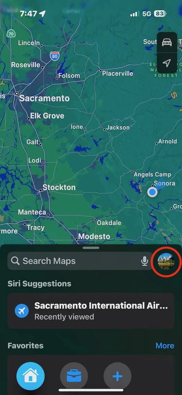Ford Mustang Mach-E iOS 17 - Maps to include live EV Charging Station Availability IMG_6909