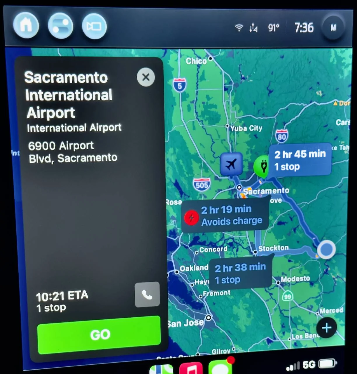 Ford Mustang Mach-E iOS 17 - Maps to include live EV Charging Station Availability IMG_6899