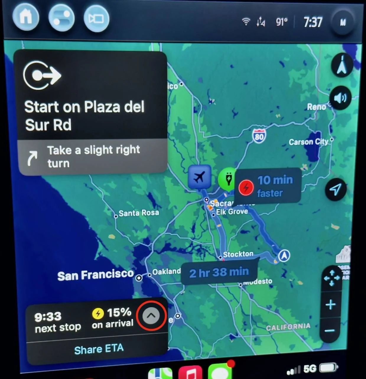 Ford Mustang Mach-E iOS 17 - Maps to include live EV Charging Station Availability IMG_6901