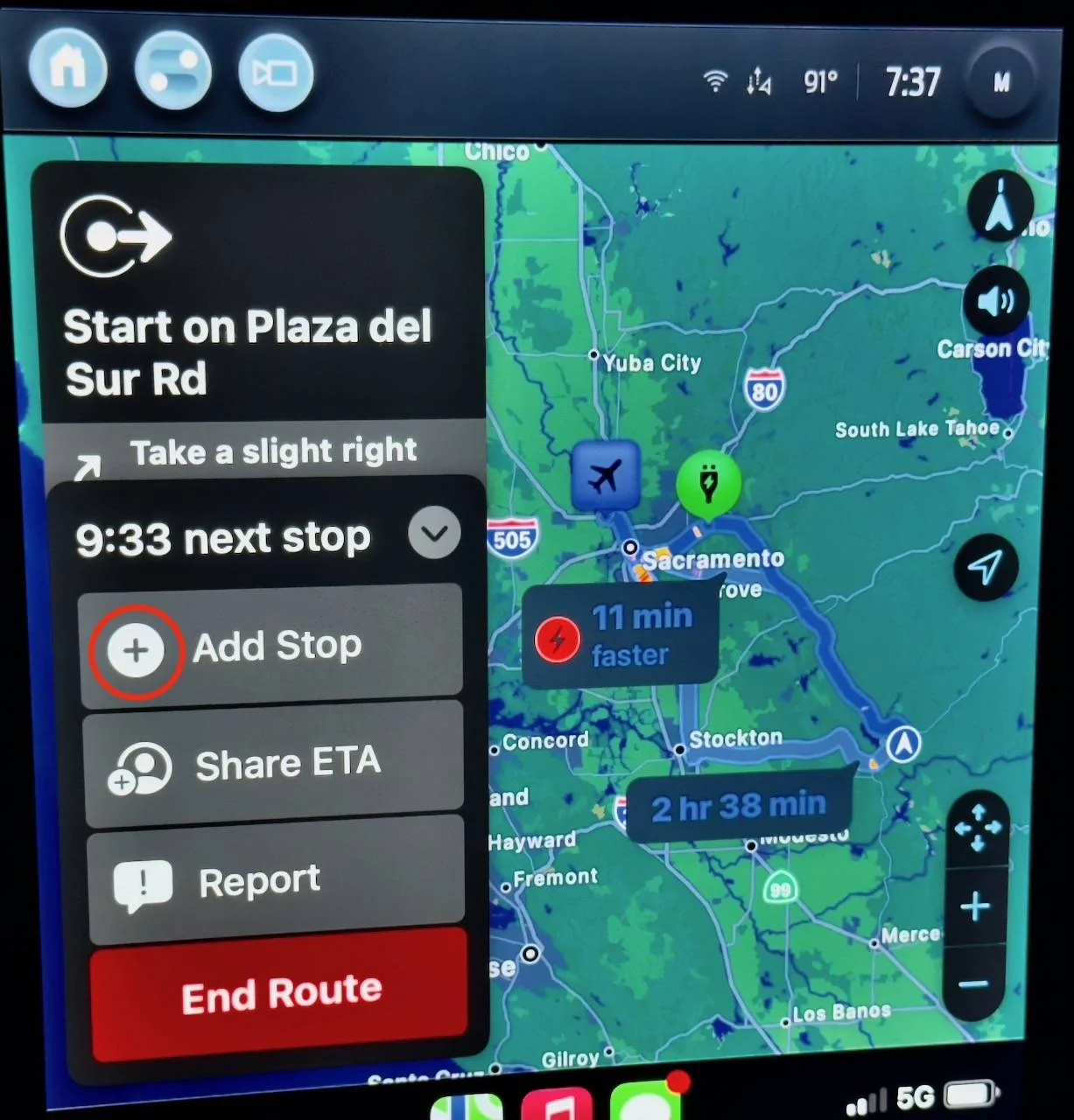 Ford Mustang Mach-E iOS 17 - Maps to include live EV Charging Station Availability IMG_6902