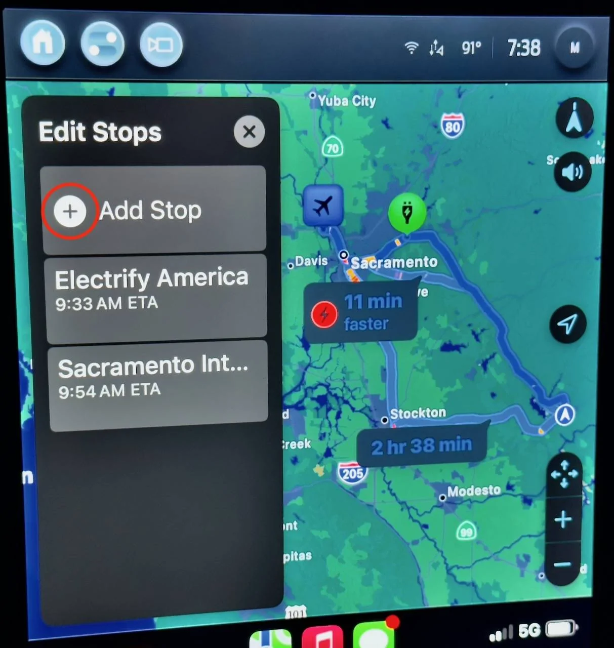 Ford Mustang Mach-E iOS 17 - Maps to include live EV Charging Station Availability IMG_6903