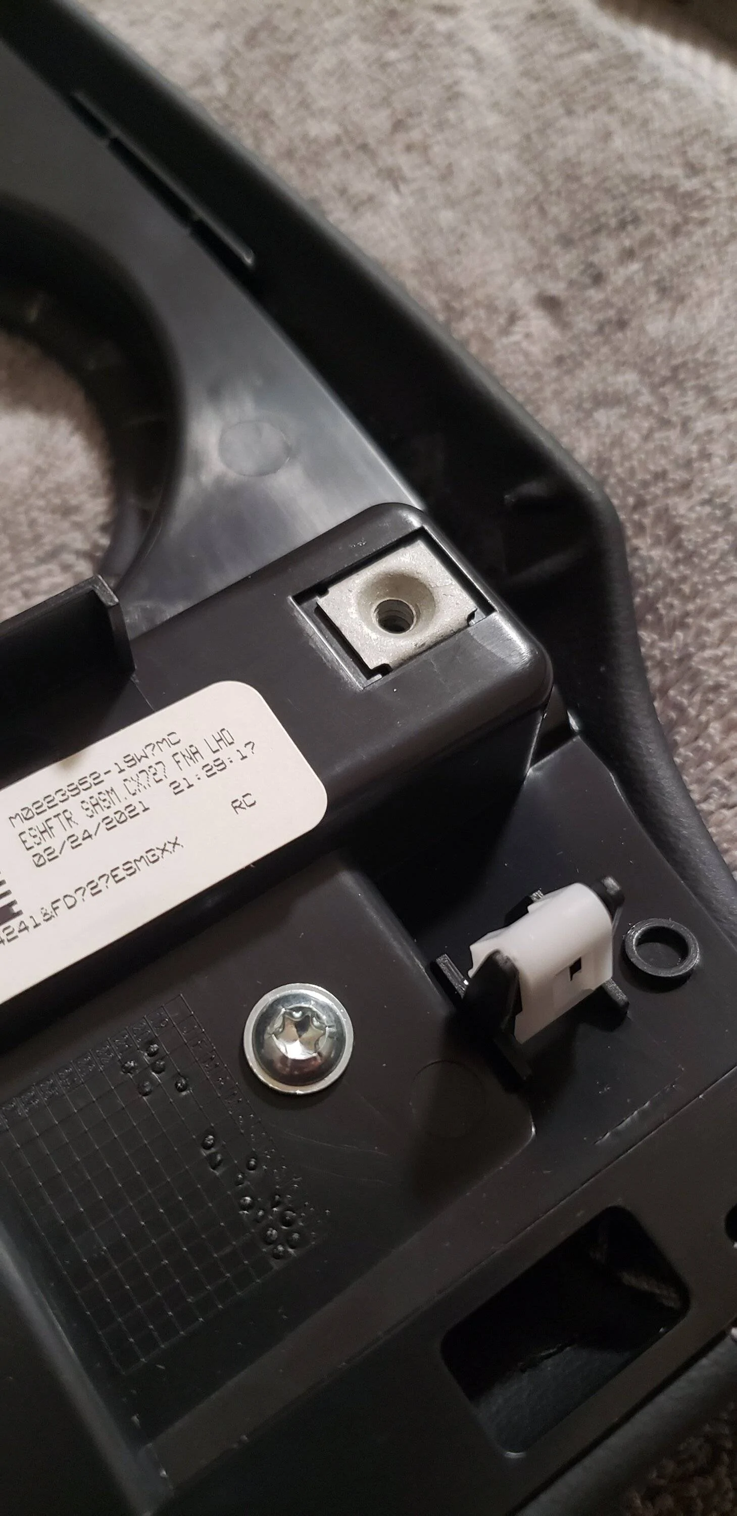 Ford Mustang Mach-E How to remove/replace gear shift panel? 20230824_201915