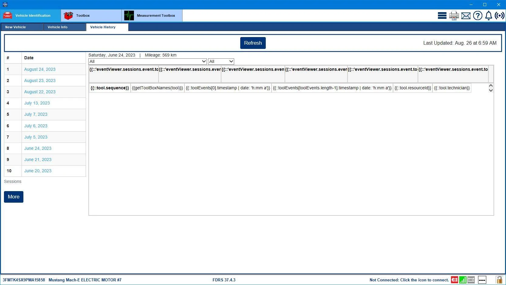 Ford Mustang Mach-E The Complete DIY Guide to Updating Your Mach-E with FDRS FDRS_37-4-3_Session_Log_Fail