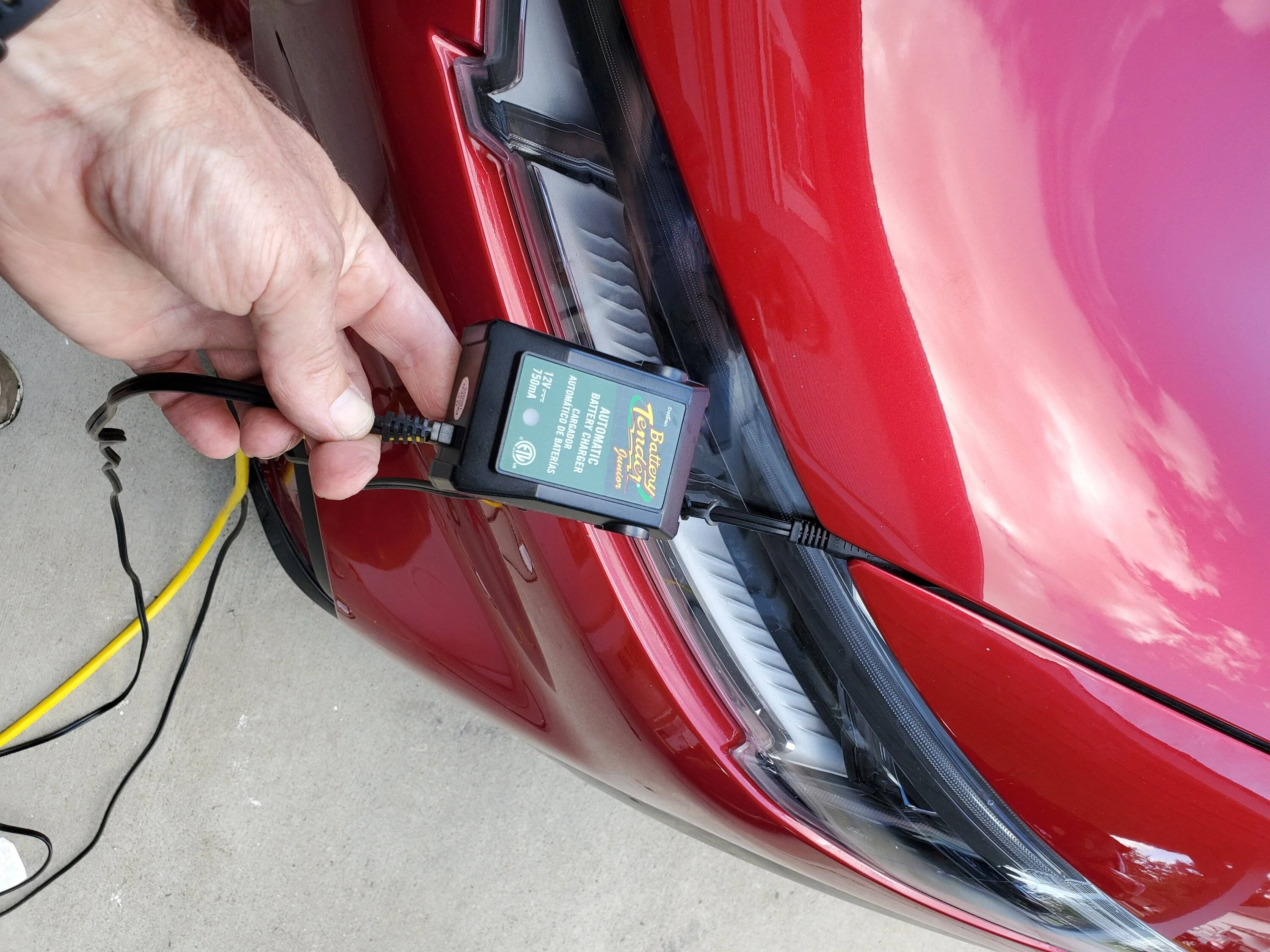 Ford Mustang Mach-E [Guide] Better Jump Point Access (Battery Access) 20230827_154201