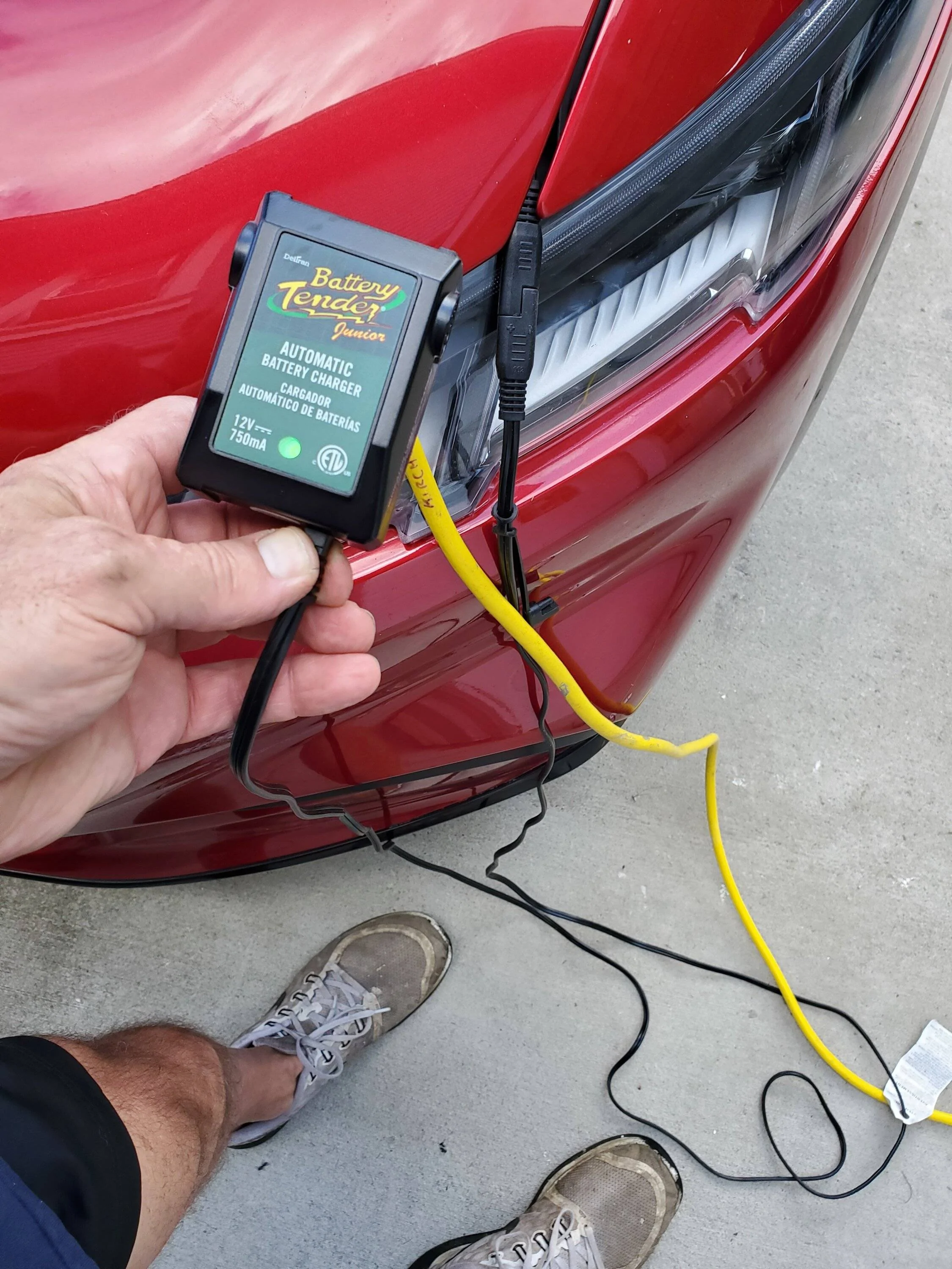 Ford Mustang Mach-E [Guide] Better Jump Point Access (Battery Access) 20230827_154418