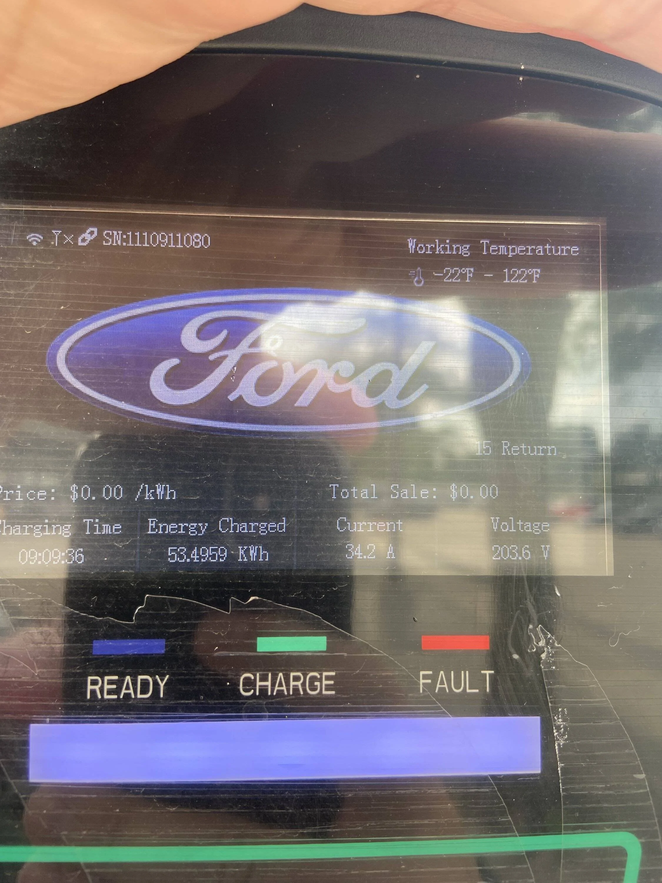Ford Mustang Mach-E L2 charging speed recently dropped 33% IMG_4228