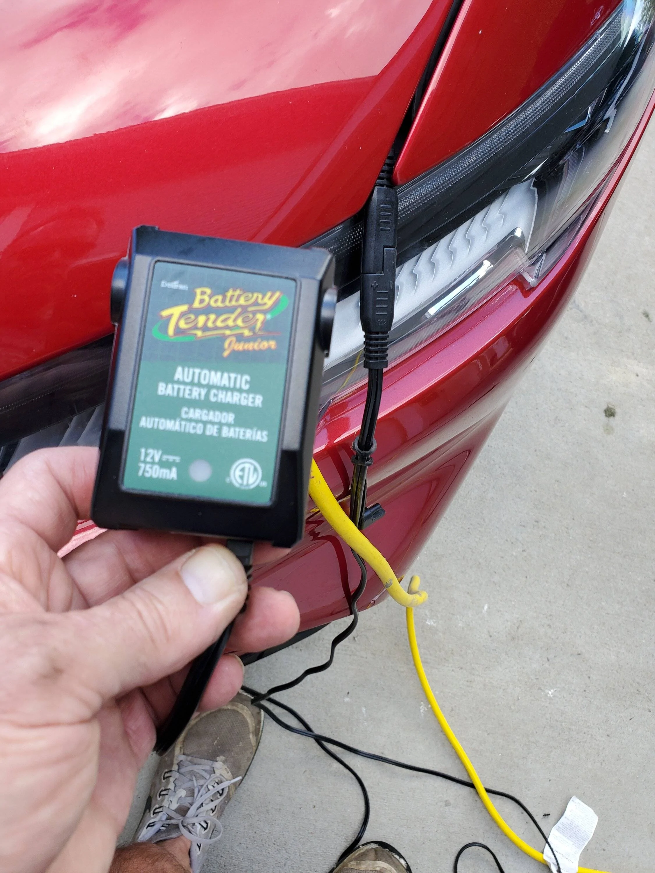 Ford Mustang Mach-E Low Voltage Battery low notification 20230827_154454