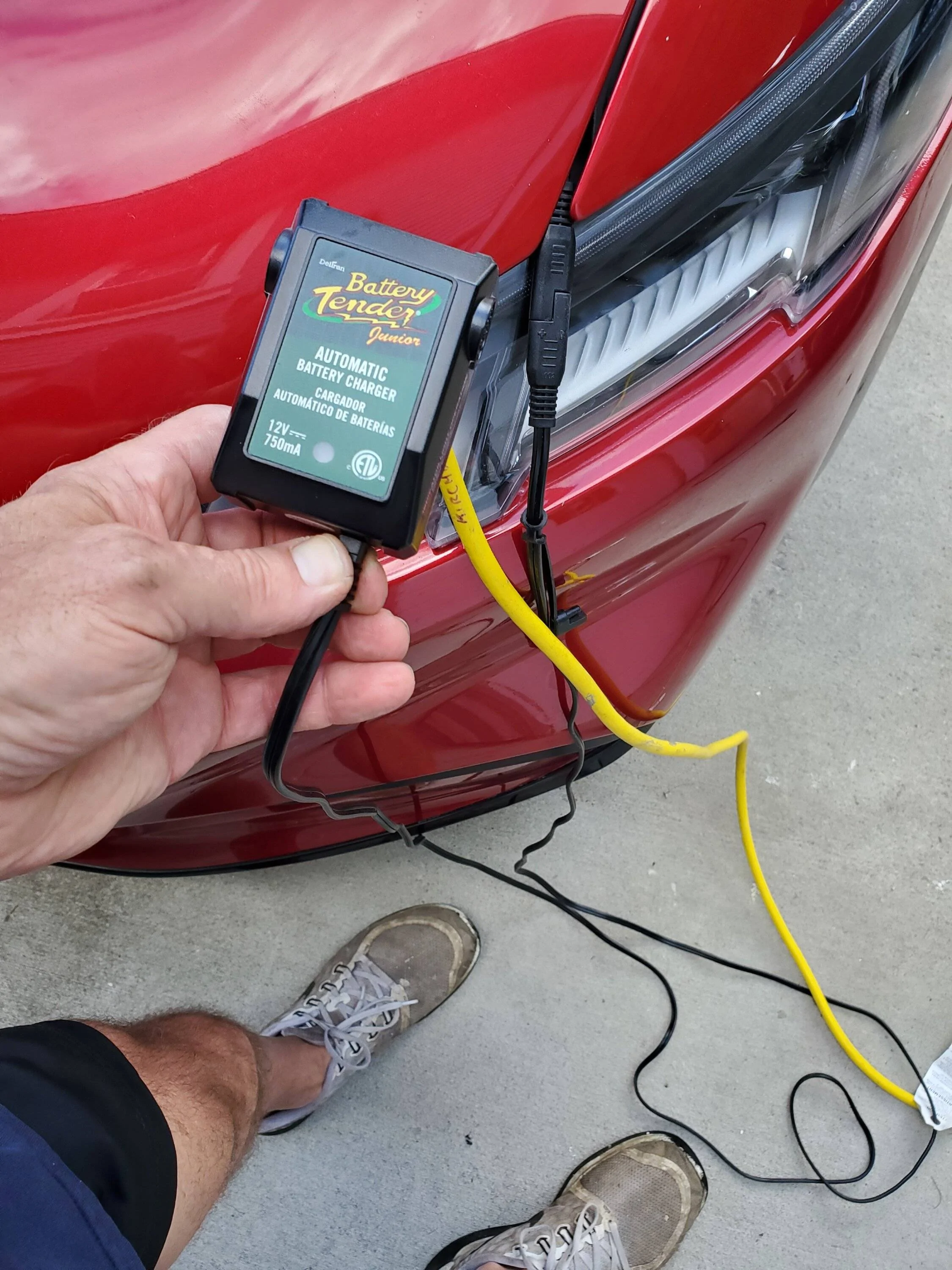 Ford Mustang Mach-E Low Voltage Battery low notification 20230827_154420
