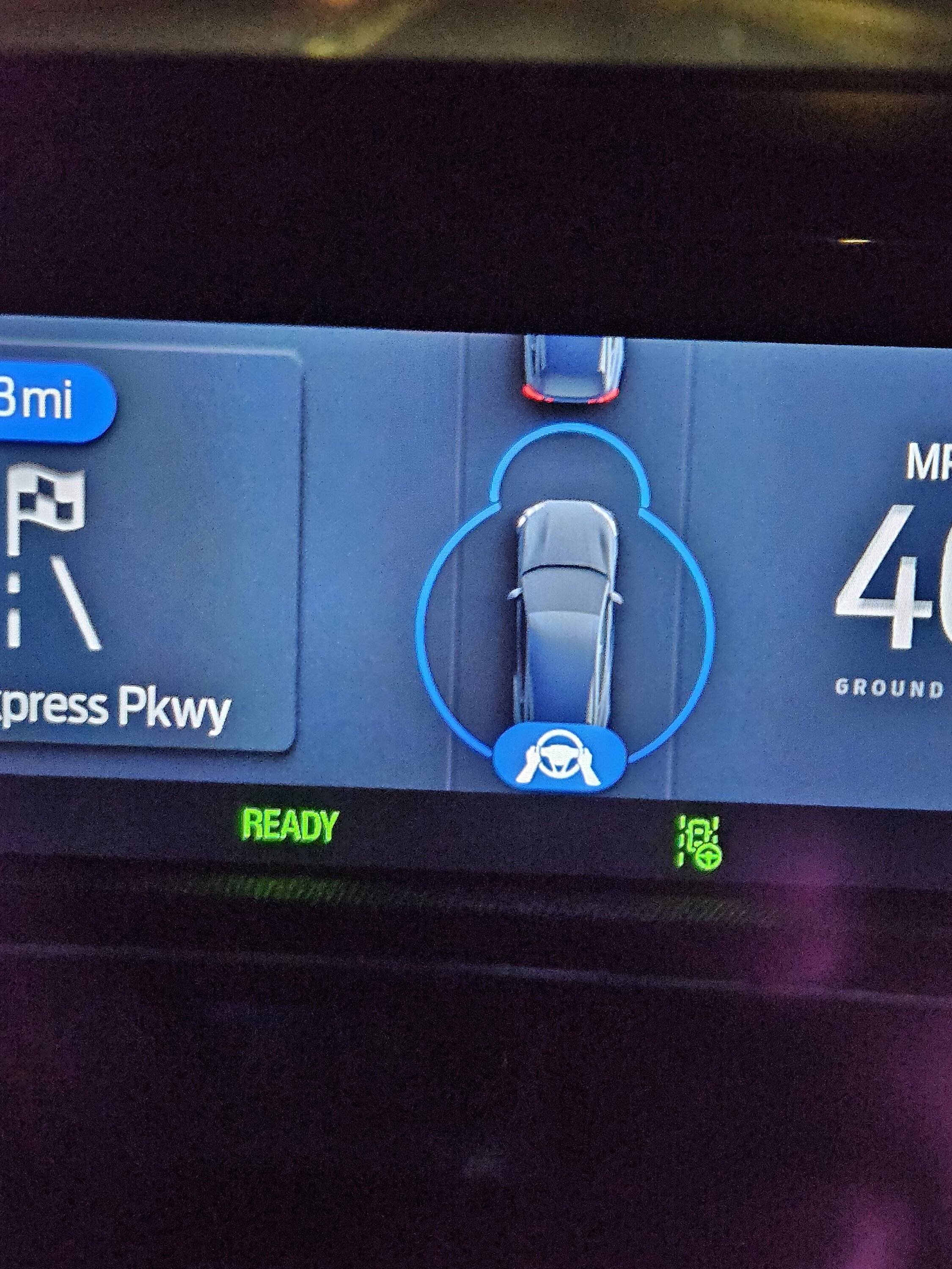 Ford Mustang Mach-E Turning off BlueCruise? 20230901_212116