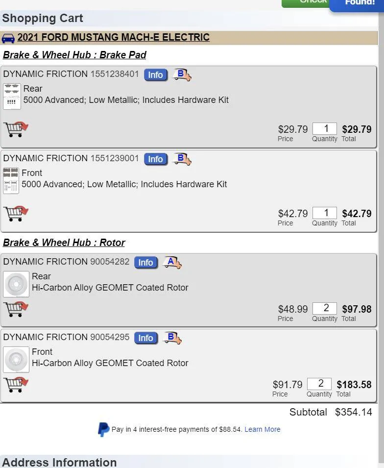 Ford Mustang Mach-E Dealer says I need new rotors 1693700956446