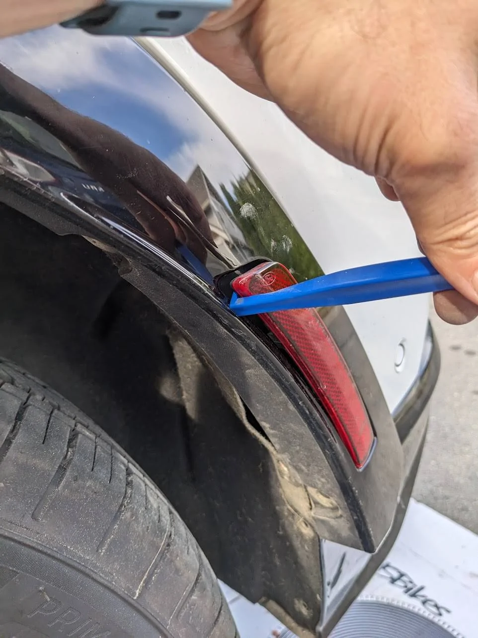 Ford Mustang Mach-E Replacing Rear Side Marker Lights - HOW TO GUIDE! PXL_20230907_231018788
