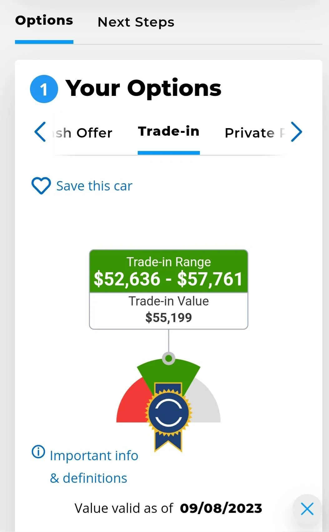 Ford Mustang Mach-E MachE used cars value really tanked this much? Screenshot_20230908_144821_Chrom