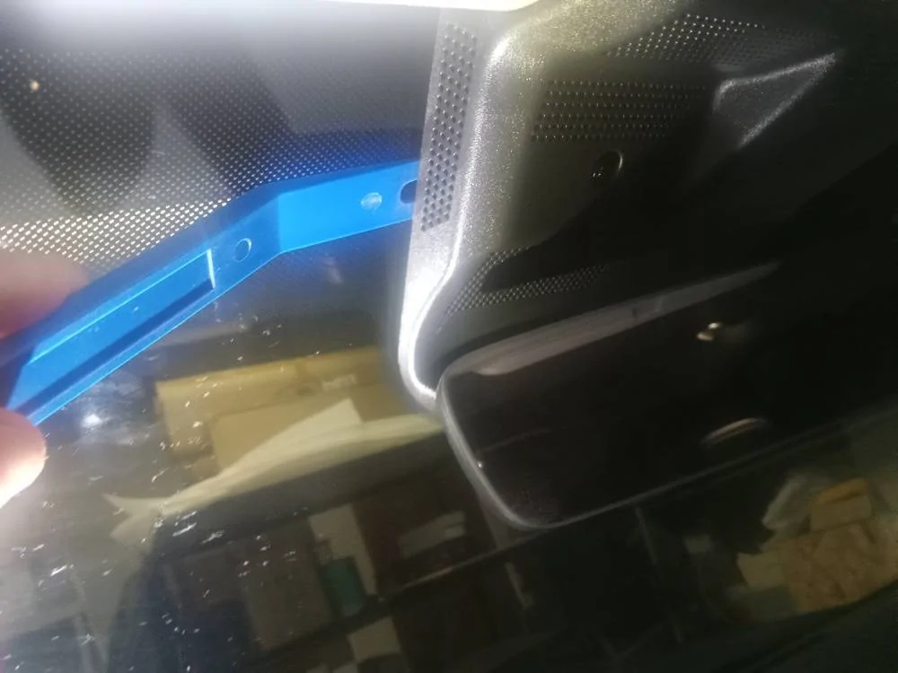 Ford Mustang Mach-E Front Camera Fault & Pre-Collision Assist Not Available Errors 01 pry location