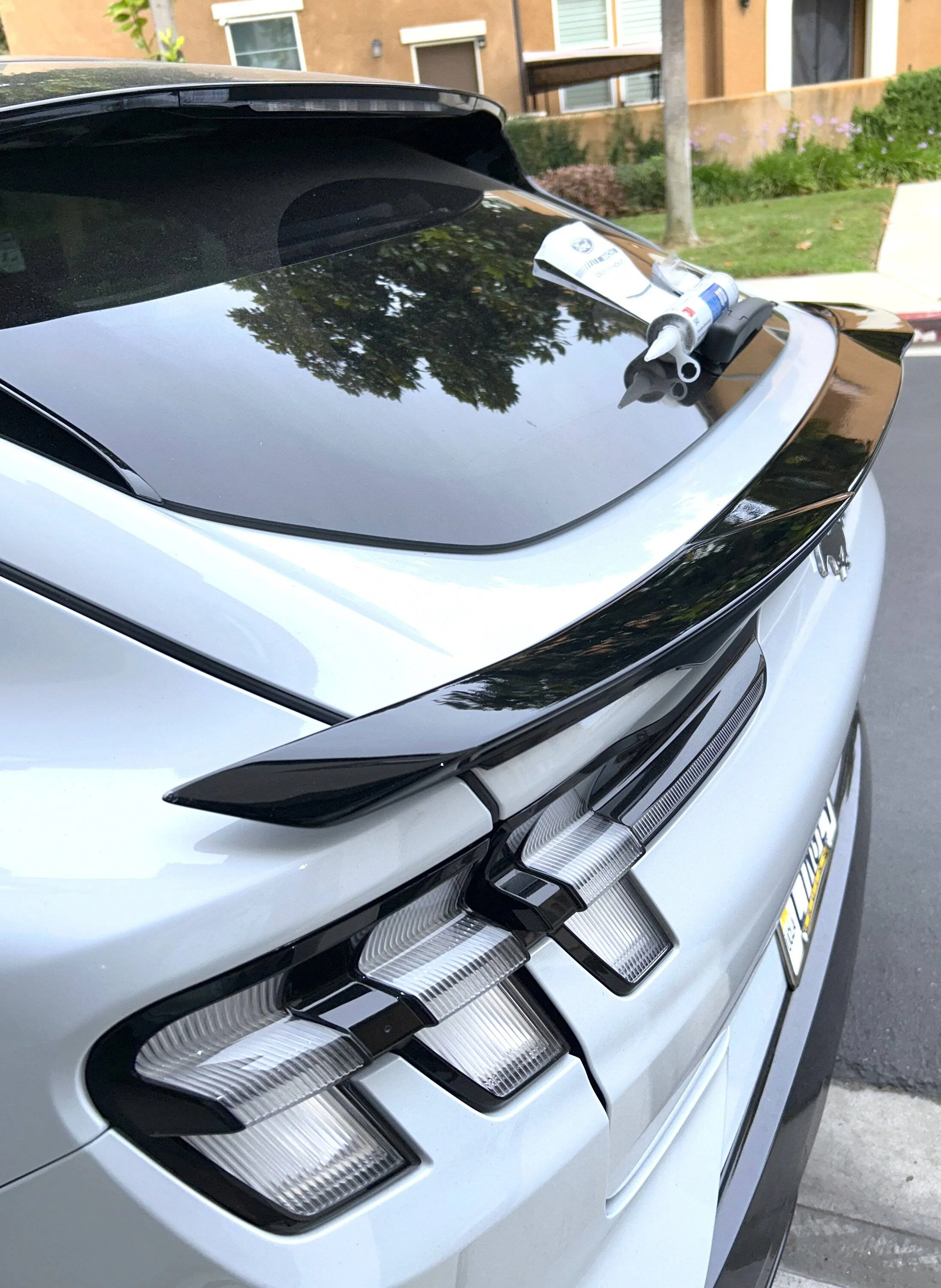 Ford Mustang Mach-E Spoiler recommendation IMG_1041
