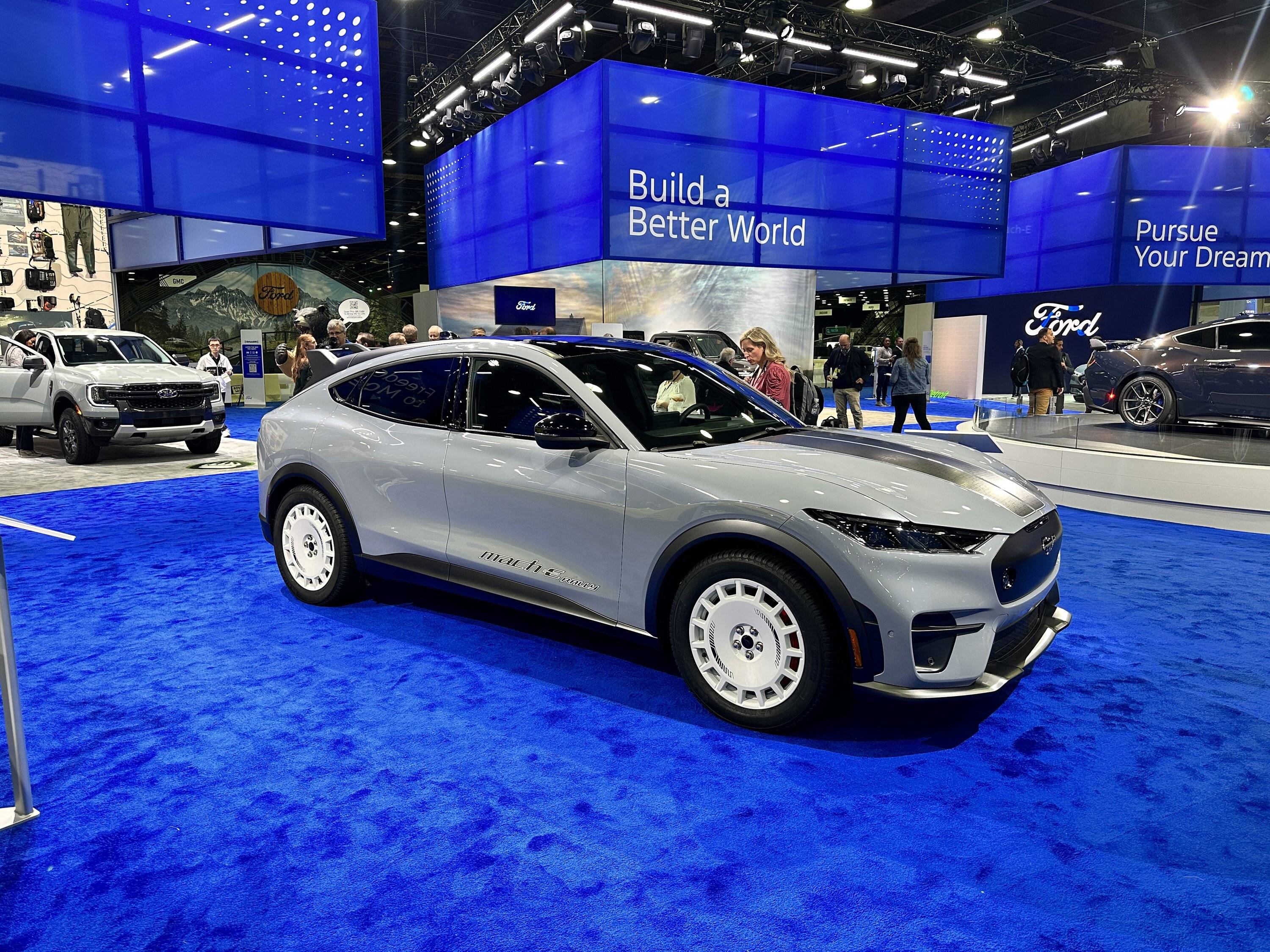 Mach-E Rally Edition at the Detroit Auto Show | MachEforum - Ford ...