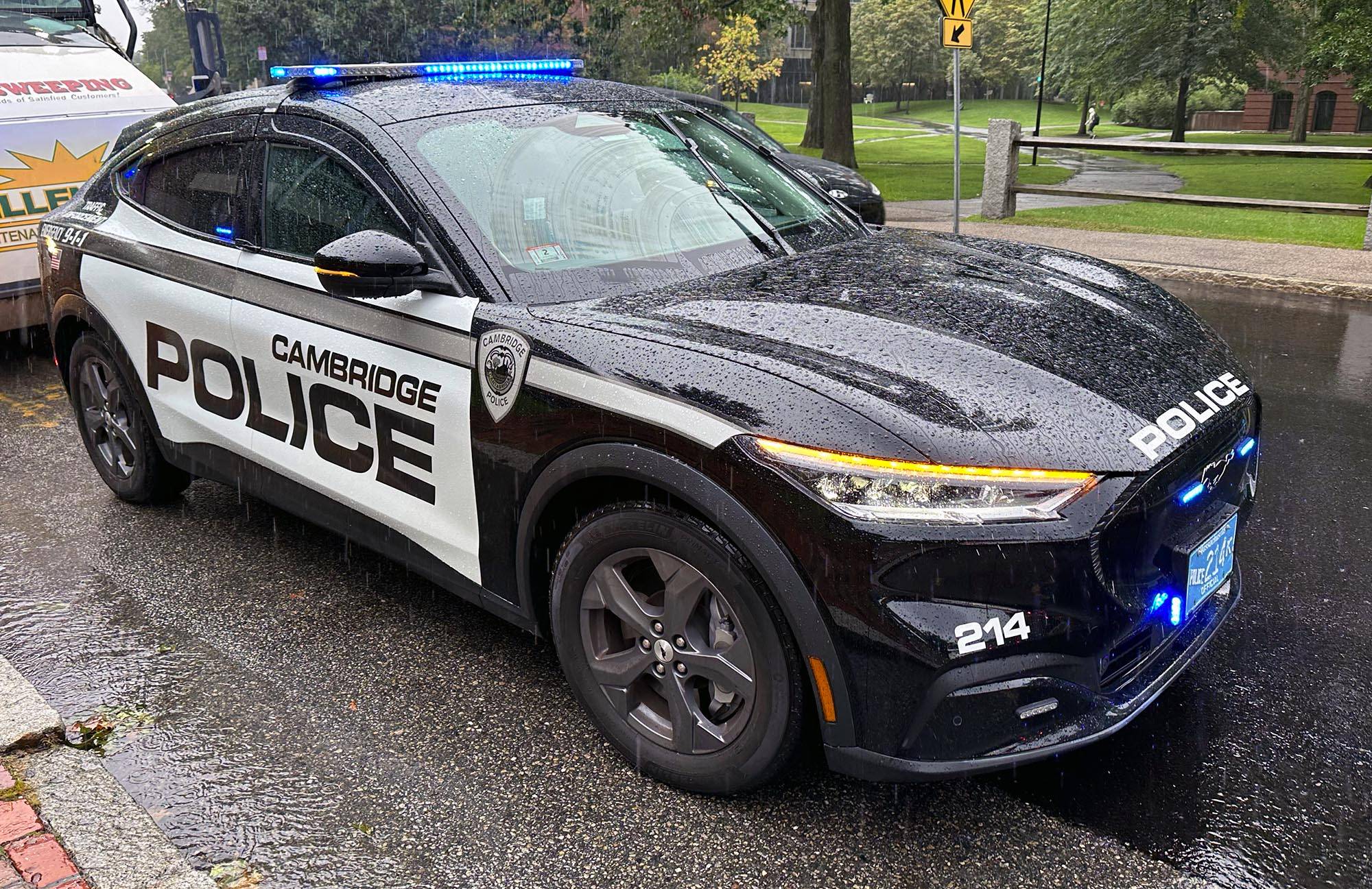 Ford Mustang Mach-E Cambridge MA Police Mach-E MachE_PD