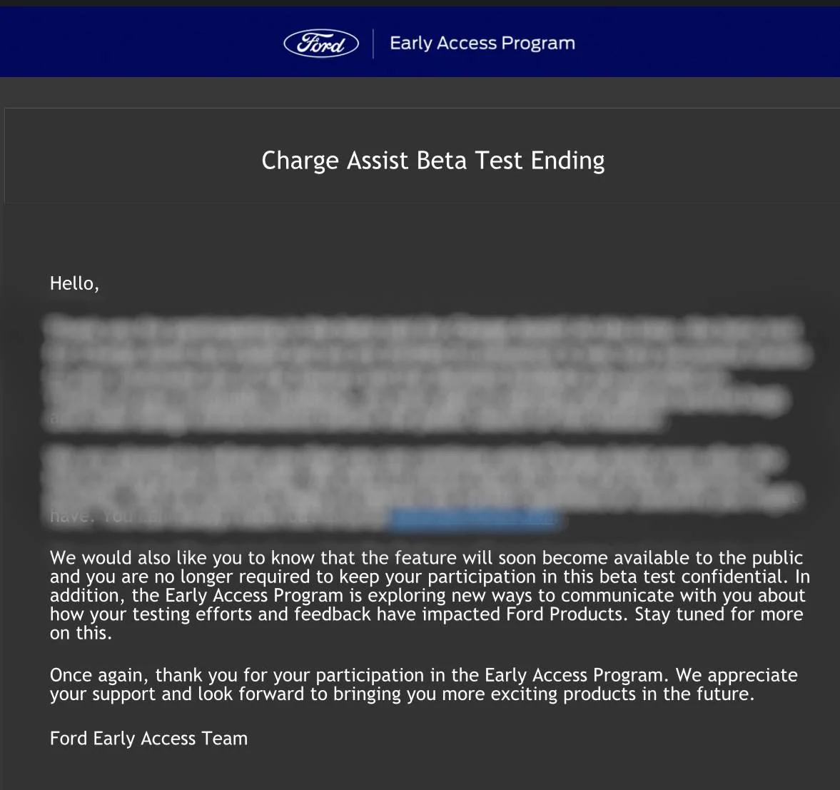 Ford Mustang Mach-E Charge Assist Coming Soon? IMG_0040