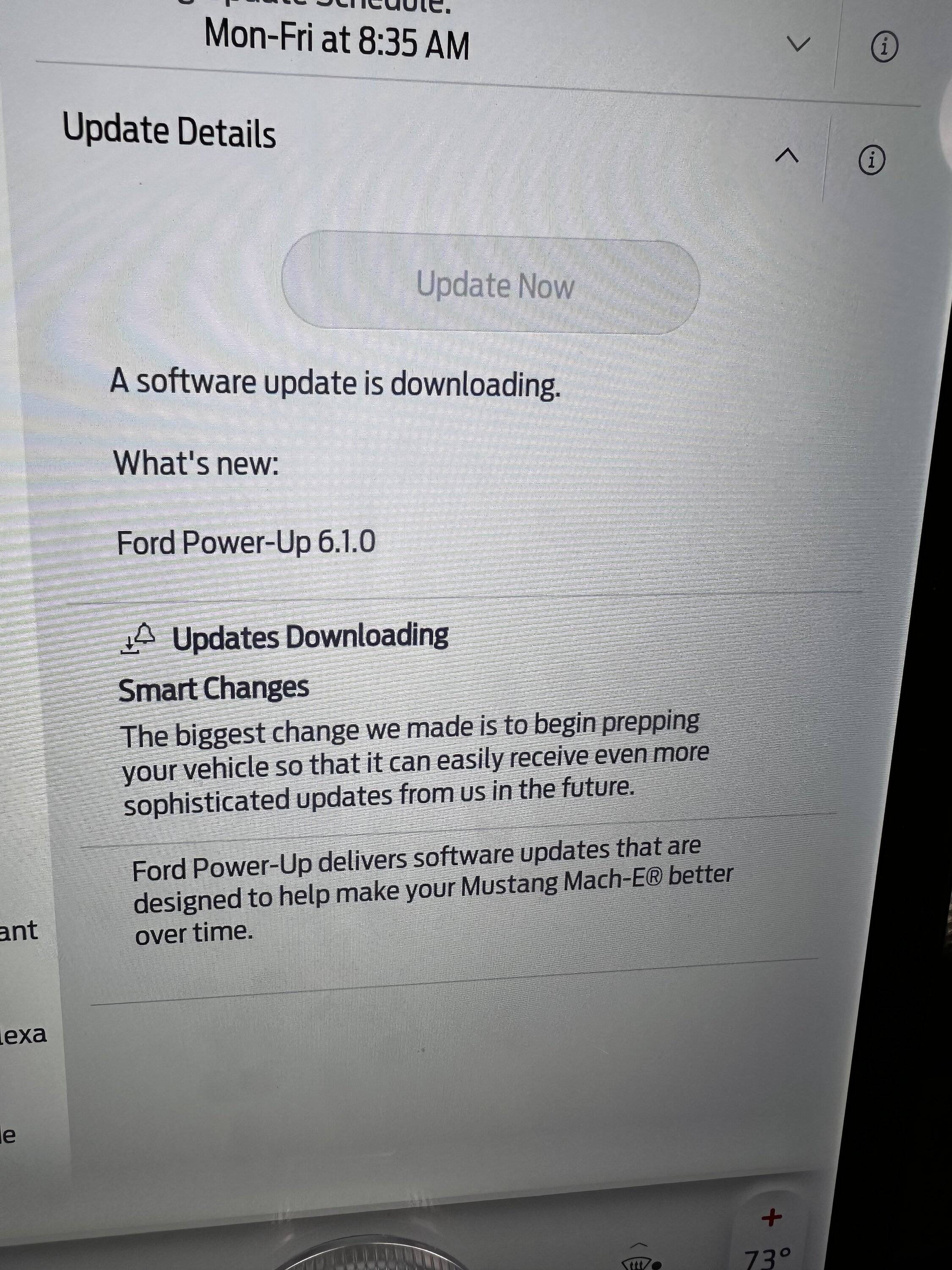 Ford Mustang Mach-E Power-Up 6.1.0 OTA Update IMG_2668